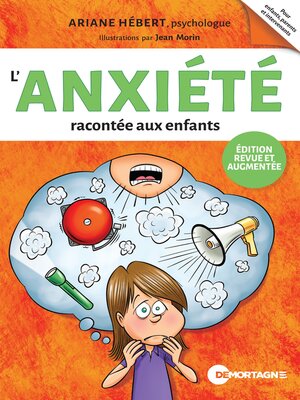 cover image of L'anxiété racontée aux enfants